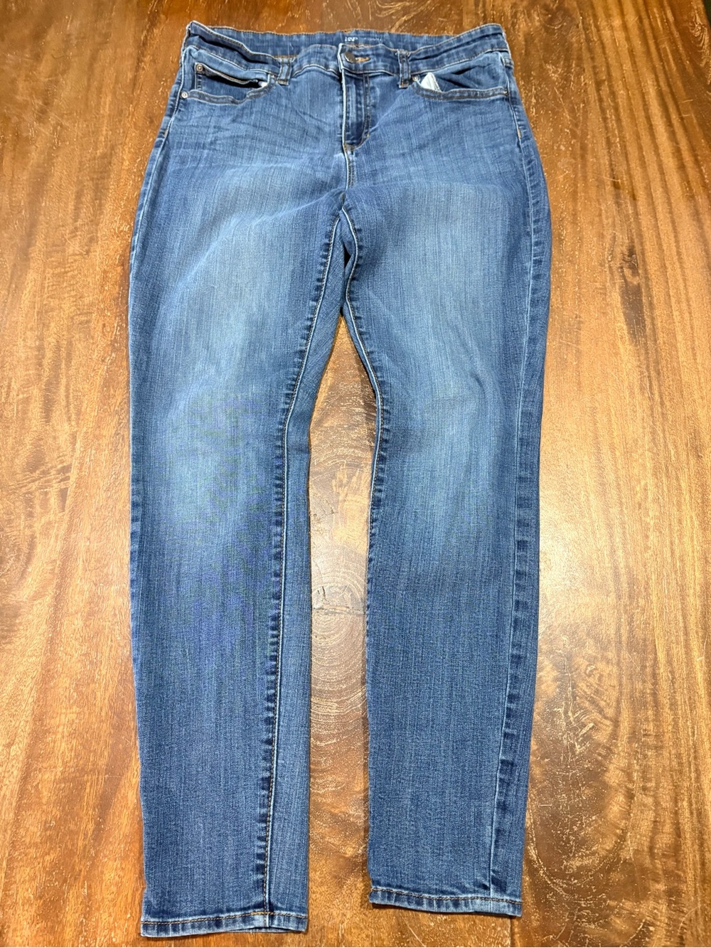 Gap Medium-Wash Straight-Leg Jeans Size 12/31